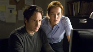 David Duchovny and Gillian Anderson in "The X-Files: I Want to Believe"
