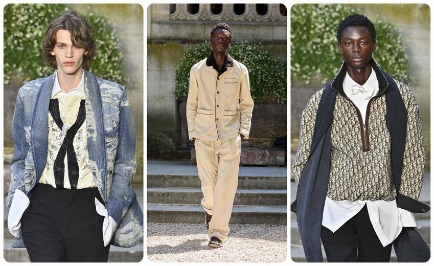 Dior Homme Menswear Spring/Summer 2027 show June 24, 2026 in Paris, France. Source: Getty