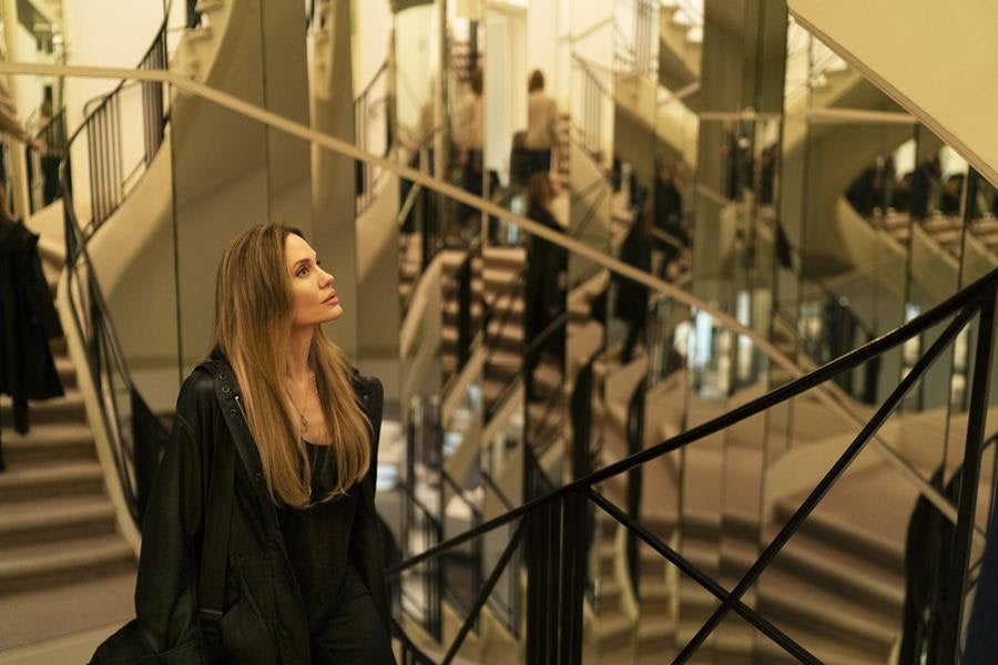 Couture stars Angelina Jolie as an American filmmaker facing an unexpected health struggle amidst the swirl of Paris Fashion Week. Source: Vertical