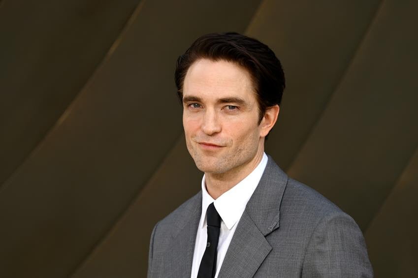 Robert Pattinson attends the world premiere of "The Odyssey" at Odeon Luxe Leicester Square on July 6, 2026 in London. Source: Getty