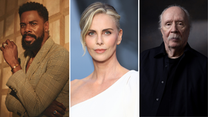 Colman Domingo, Charlize Theron and John Carpenter (Credit: Raul Romo, Marc Piasecki and Sophie Gransard)