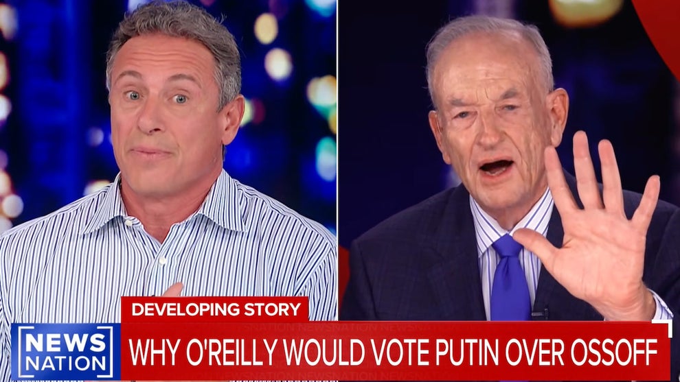 Chris Cuomo and Bill O'Reilly (Credit: NewsNation)