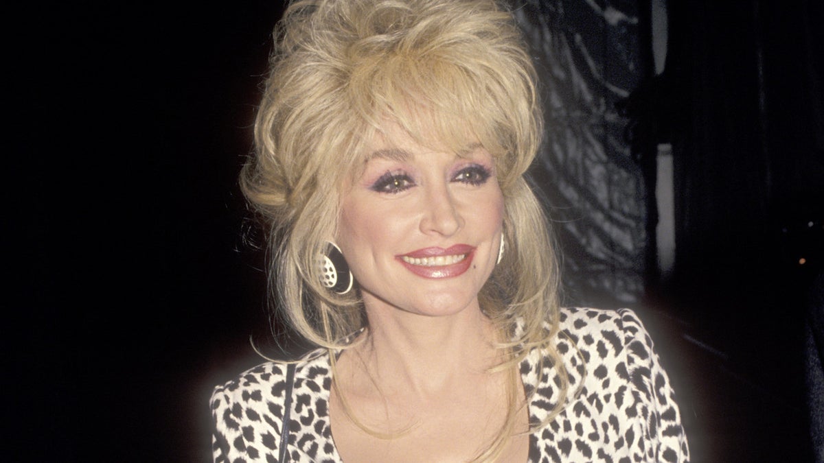 Dolly Parton attends the Fall 1994 Fashion Week: Calvin Klein Fashion Show on April 13, 1994 at Bryant Park in New York City. Source: Getty Images