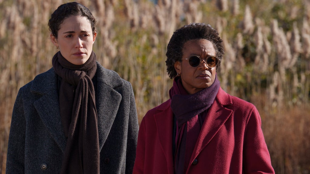 Emmy Rossum and Quincy Tyler Bernstine in “Furious” Episode 8 (Disney/Sarah Shatz)