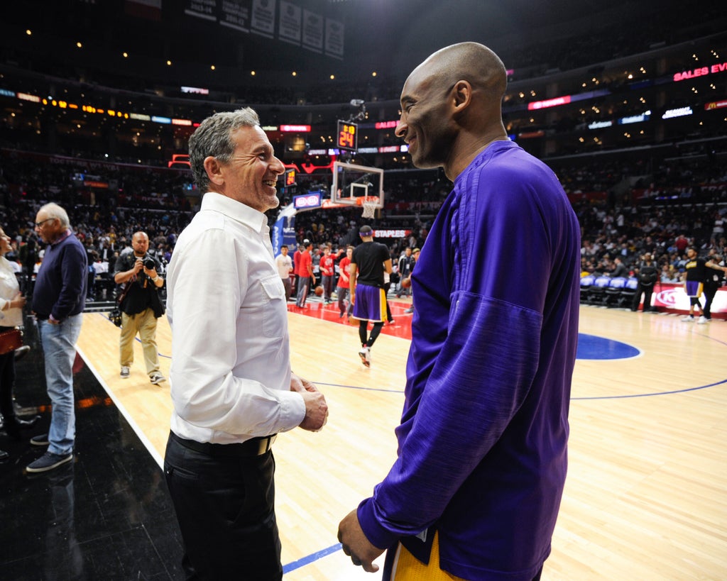 Bob Iger, Kobe Bryant