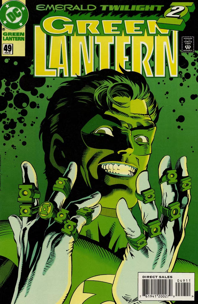 "Green Lantern #49" Cover (DC Comics)