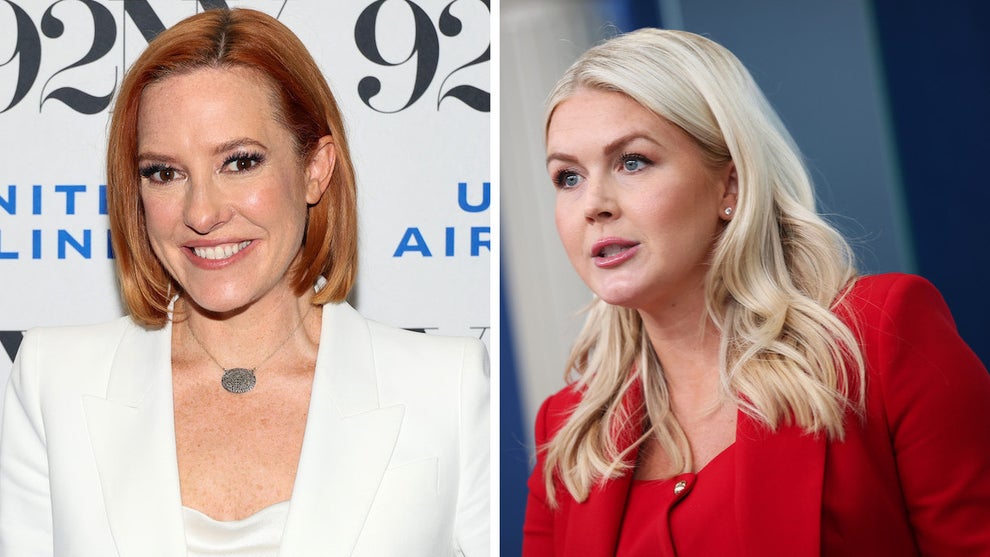 Former White House Press Secretary for the Biden administration Jen Psaki relates to Karoline Leavitt's need to step down under Trump. (Getty Images)