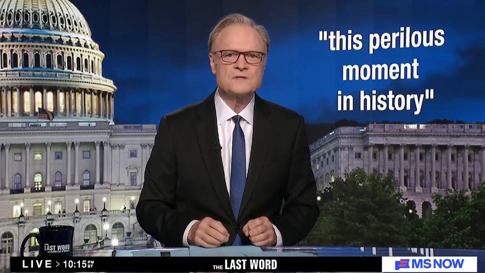 Lawrence O'Donnell hosts the Aug. 26, 2026 edition of "The Last Word" (MS NOW)