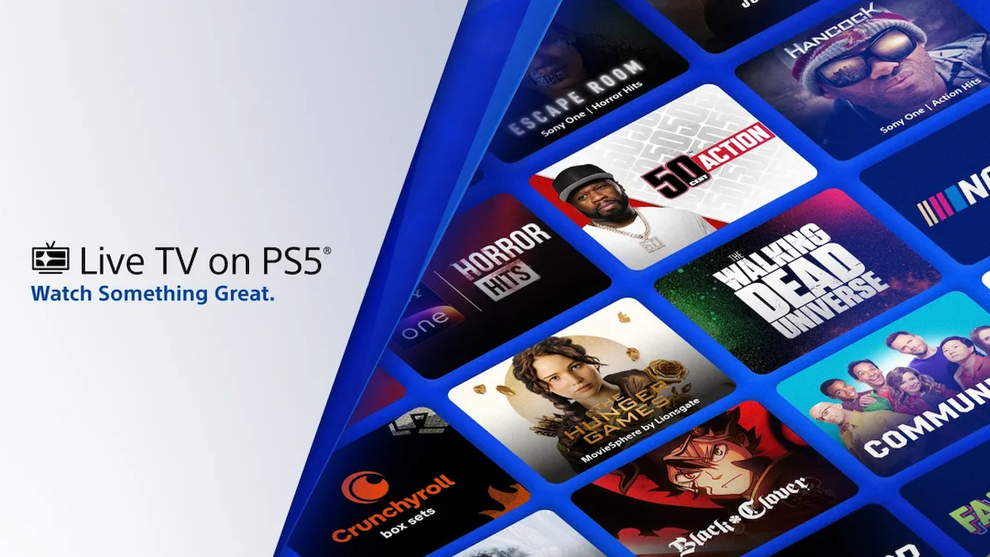 Live TV on PS5