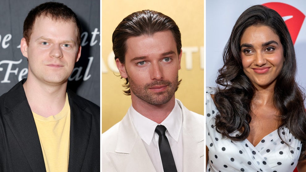 Lucas Hedges, Patrick Schwarzenegger, Geraldine Viswanathan