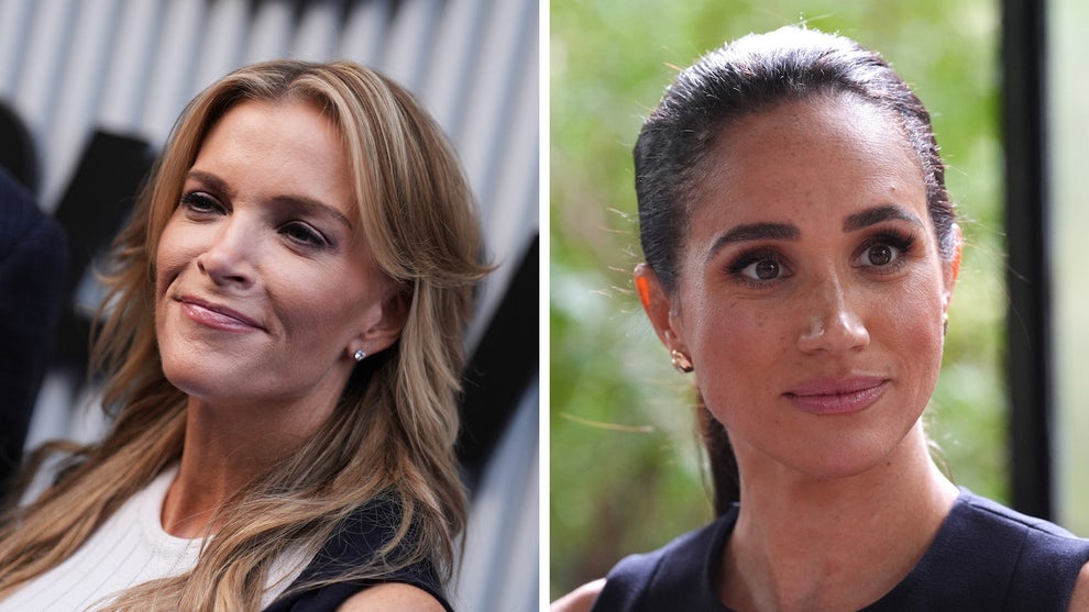 Megyn Kelly is celebrating that Meghan Markle and Prince Harry are leaving California and moving back to England. (Getty Images)
