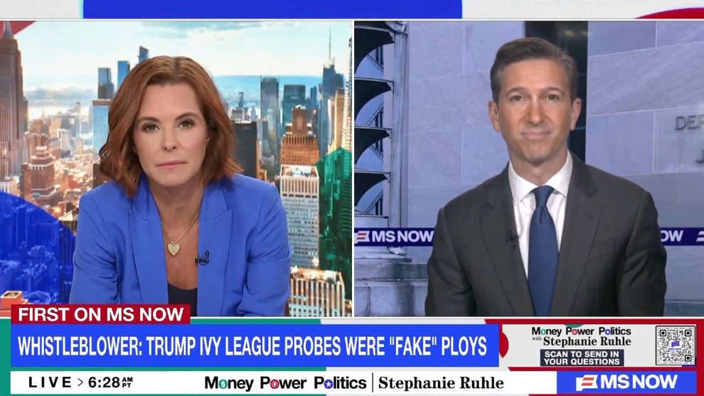 Ken Dilanian appears as a guest on the Aug. 18, 2026 edition of "Money, Power, Politics with Stephanie Ruhle" (MS NOW)