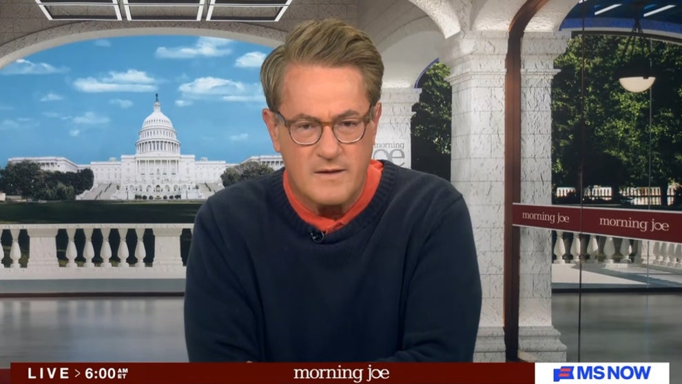 Joe Scarborough hosts the Aug. 17, 2026 edition of "Morning Joe" (MS NOW)