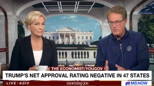 Mika Brzezinski and Joe Scarborough co-host the Aug. 24, 2026 edition of "Morning Joe" (MS NOW)