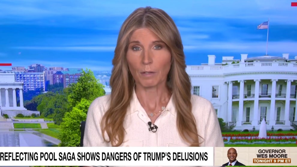 Nicolle Wallace reflecting pool Trump