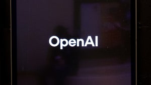 OpenAI wordmark displayed on a digital screen, San Francisco, California, August 20, 2026. (Smith Collection/Gado/Getty Images)