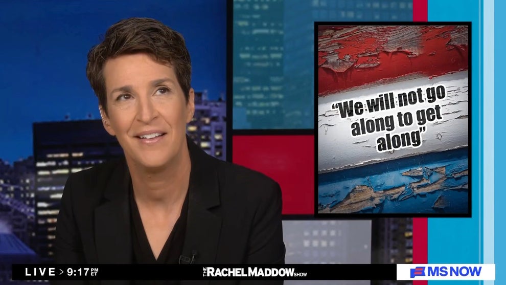 Rachel Maddow hosts the Aug. 24, 2026 edition of "The Rachel Maddow Show" (MS NOW)