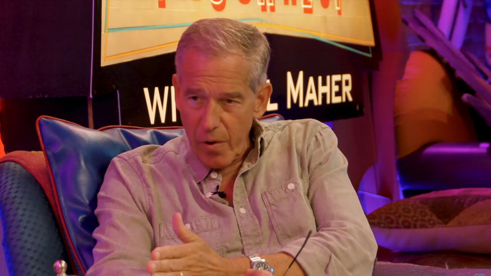 Brian Williams on Bill Maher's podcast (Credit: Club Random Podcast/YouTube)