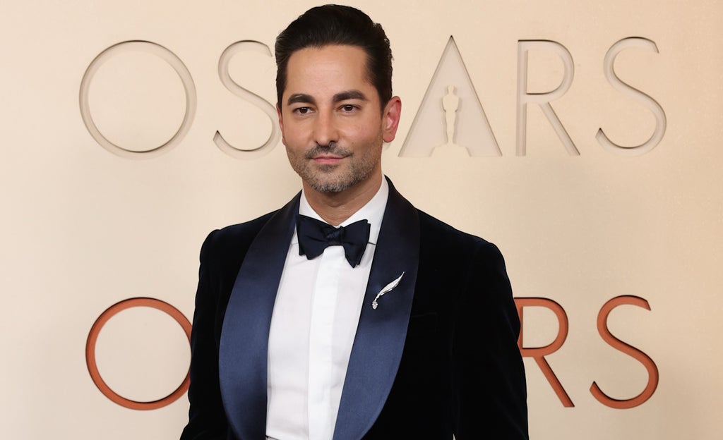 Hollywood, CA - March 15, 2026: Sev Ohanian arrives on the red carpet at the 98th Annual Academy Awards held by the Academy of Motion Picture Arts and Sciences at the Dolby Theatre in Hollywood, CA, Sunday, March 15, 2026. (Myung J. Chun / Los Angeles Times via Getty Images)