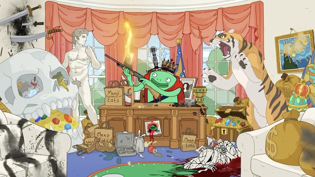 Mr. Frog on "Smiling Friends" (Adult Swim)