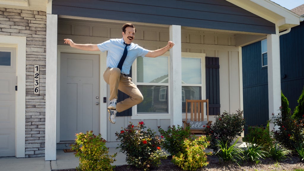 Jason Sudeikis in "Ted Lasso" Season 4 (Apple TV)