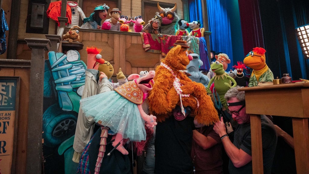 The Muppet Show behind the scenes