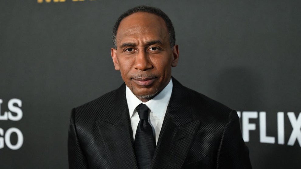 US journalist Stephen A. Smith arrives for the 27th Mark Twain Prize for American Humor Gala at the Kennedy Center in Washington, DC, on June 28, 2026. (Photo by Alex WROBLEWSKI / AFP via Getty Images)