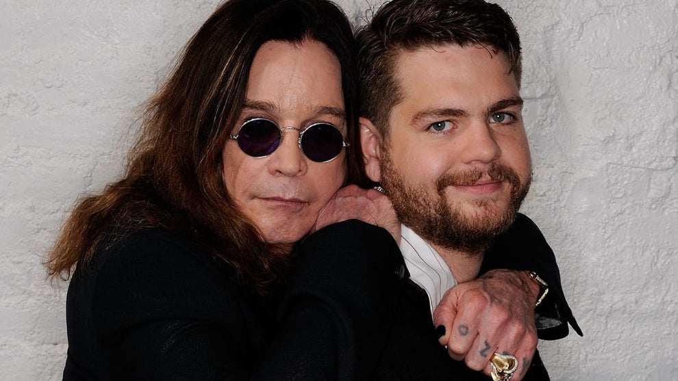 Ozzy Osbourne and son, producer Jack Osbourne visit the Tribeca Film Festival 2011 portrait studio on April 25, 2011 in New York City. (Photo by Larry Busacca/Getty Images for Tribeca Film Festival)
