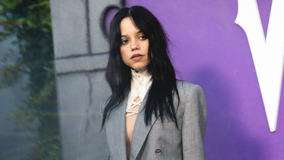 Jenna Ortega attends Netflix's "Wednesday" Emmys FYSEE event at Hollywood Forever Cemetery on May 22, 2026 in Los Angeles, California. (Credit: Matt Winkelmeyer/WireImage)