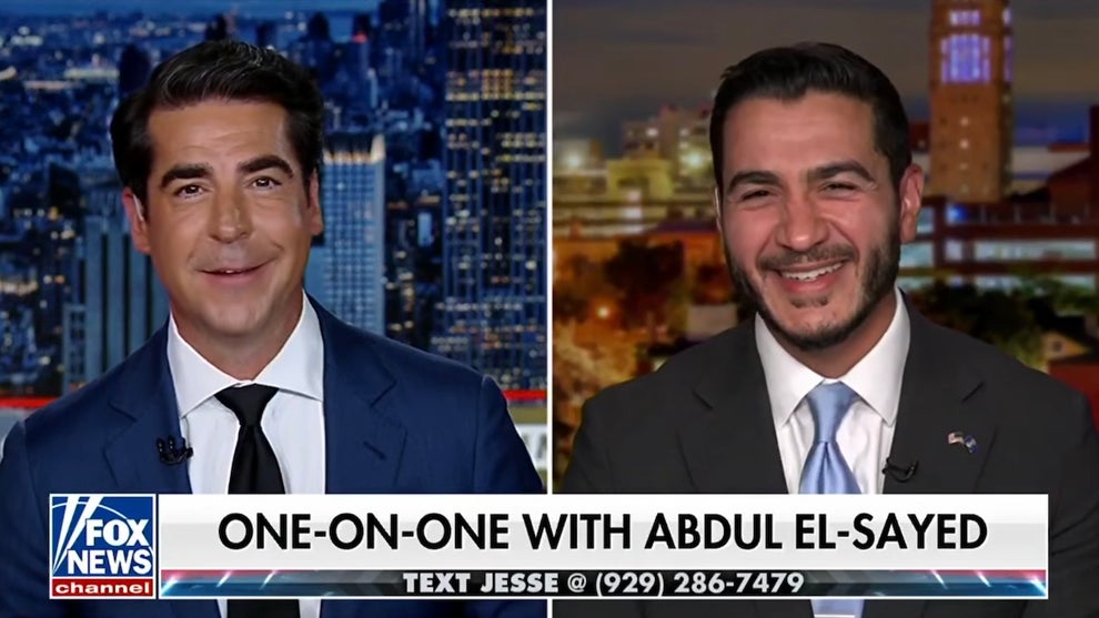 Jesse Watters, Abdul El-Sayed, Fox News