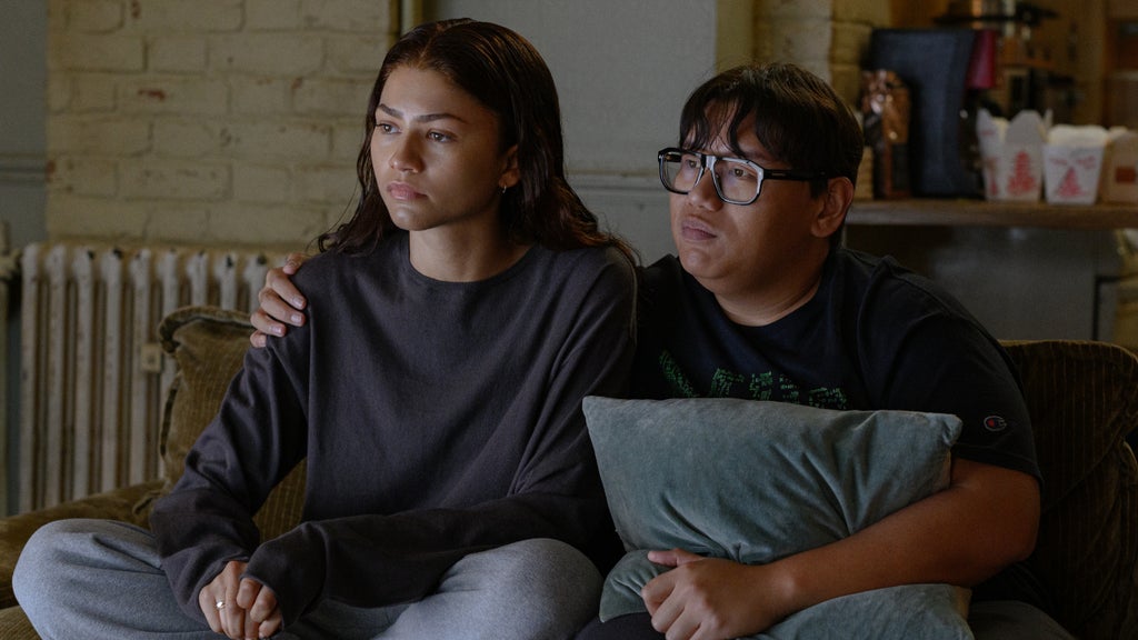 Zendaya and Jacob Batalon in "Spider-Man: Brand New Day"