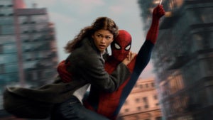 Zendaya and Tom Holland in "Spider-Man: Brand New Day"