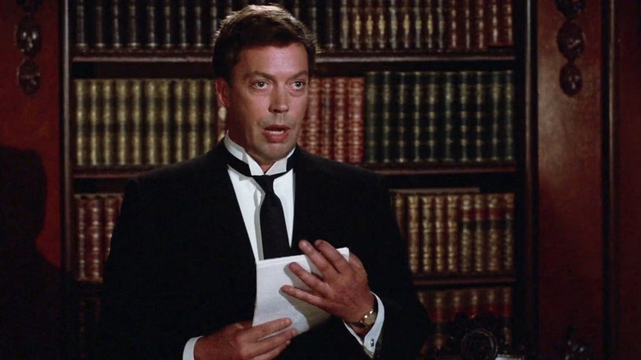 Tim Curry in "Clue"
