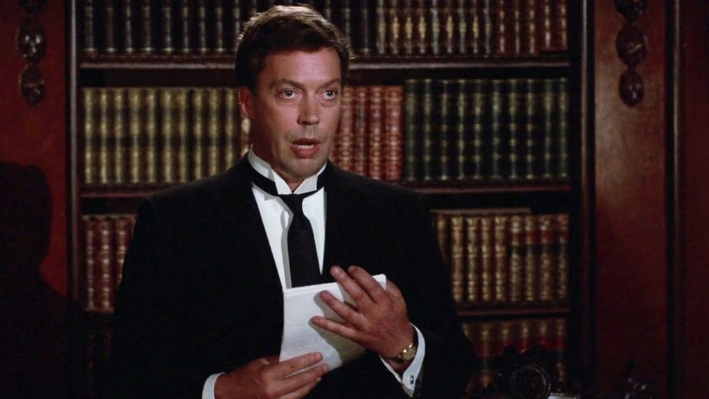 Tim Curry in "Clue" 