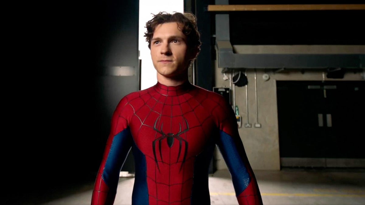 Tom Holland unveils his new suit for "Spider-Man: Brand New Day"