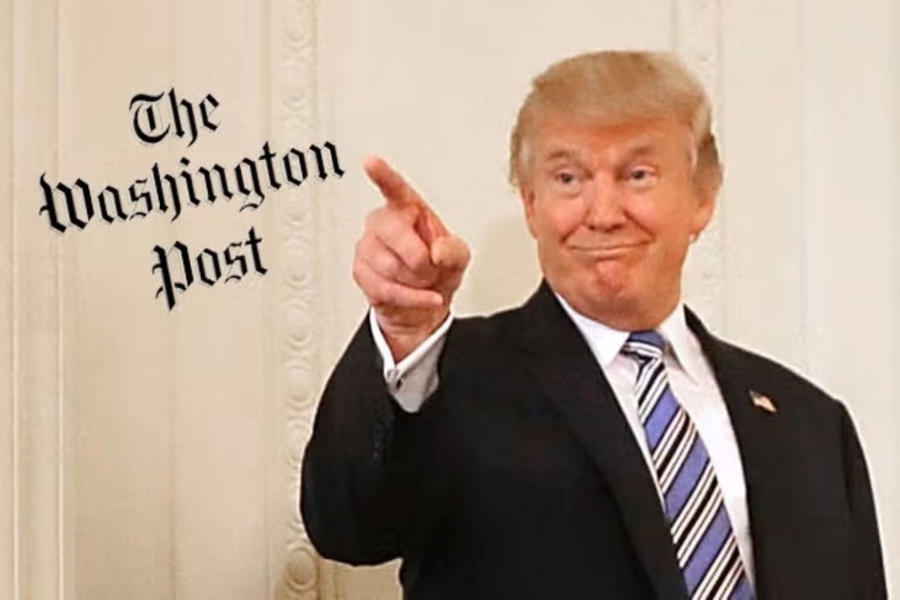 Donald Trump/Washington Post (Credit: Getty Images)
