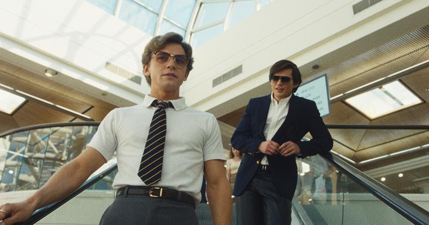 Igby Rigney as Bret, Homer Gere as Robert Mallory. Source: FX