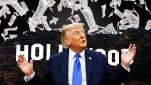 President Donald Trump is backing a federal film tax credit for Hollywood. (Credit: Getty Images/Christopher Smith for TheWrap)