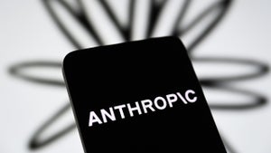 Il logo di Anthropic visibile sullo schermo di uno smartphone. (Pavlo Gonchar/SOPA Images/LightRocket via Getty Images)