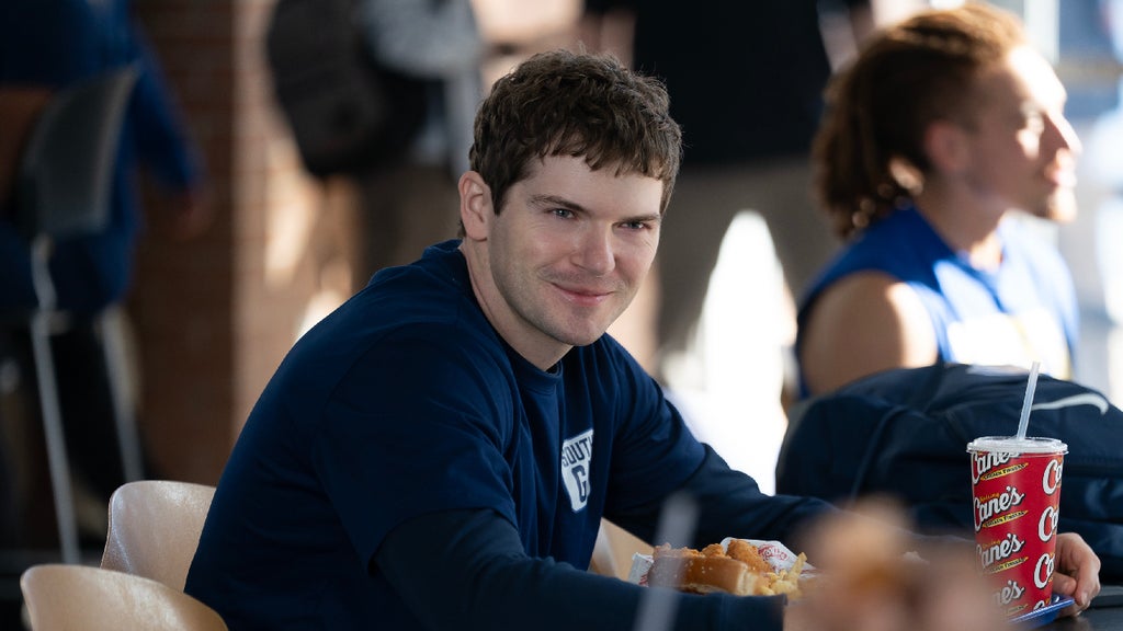 Colton Ryan in "Chad Powers" Season 2 (Hulu)