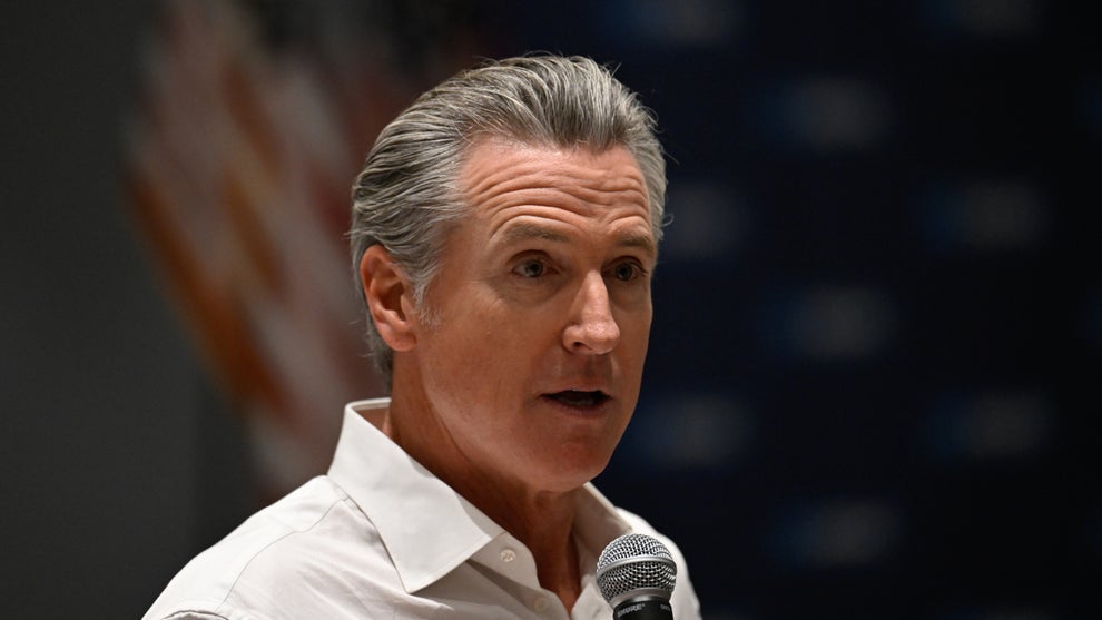 California Gov. Gavin Newsom (Peter Zay/Anadolu via Getty Images)