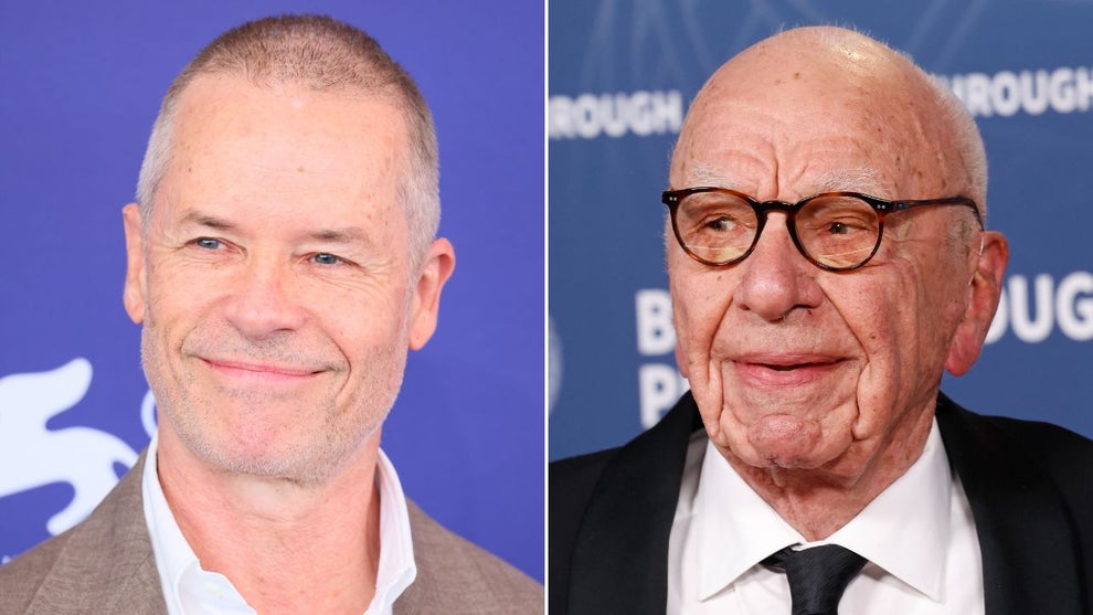 Left: Guy Pearce (JB Lacroix/FilmMagic), Right: Rupert Murdoch (Taylor Hill/FilmMagic)