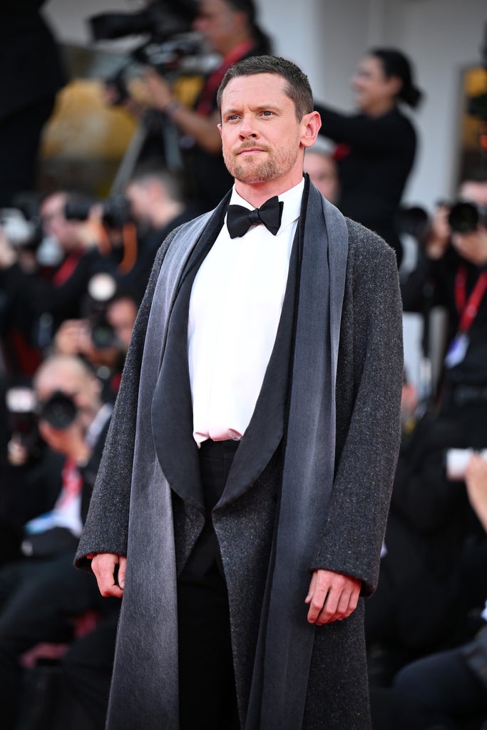 Jack O'Connell attends Netflix's "Ink" screening during the 83rd Venice International Film Festival at Sala Grande on Sept. 2, 2026 in Venice. (Crdit: Kate Green/Getty Images)