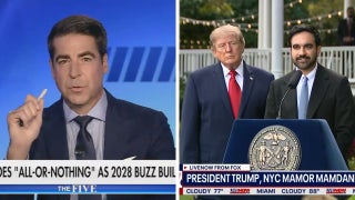 Jesse Watters Questions Whether Trump Was Looking at Mamdani in ‘A Sexual Way’ at New York Presser
