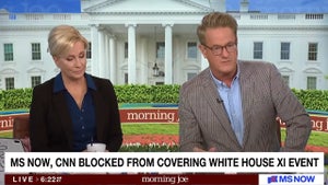 Mika Brzezinski and Joe Scarborough co-host the Sept. 25, 2026 edition of "Morning Joe" (MS NOW)