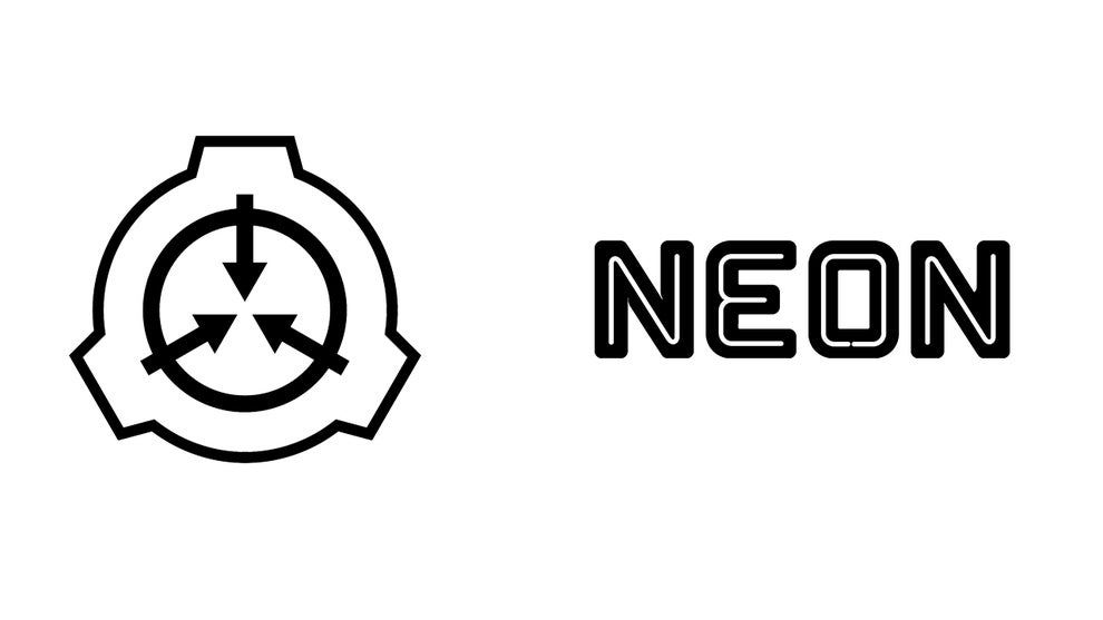 The logos for SCP Foundation and Neon (Photo courtesy of Neon)