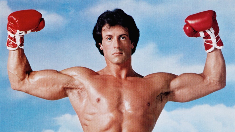 Sylvester Stallone in promotional photo for 'Rocky III' (MGM/United Artists)