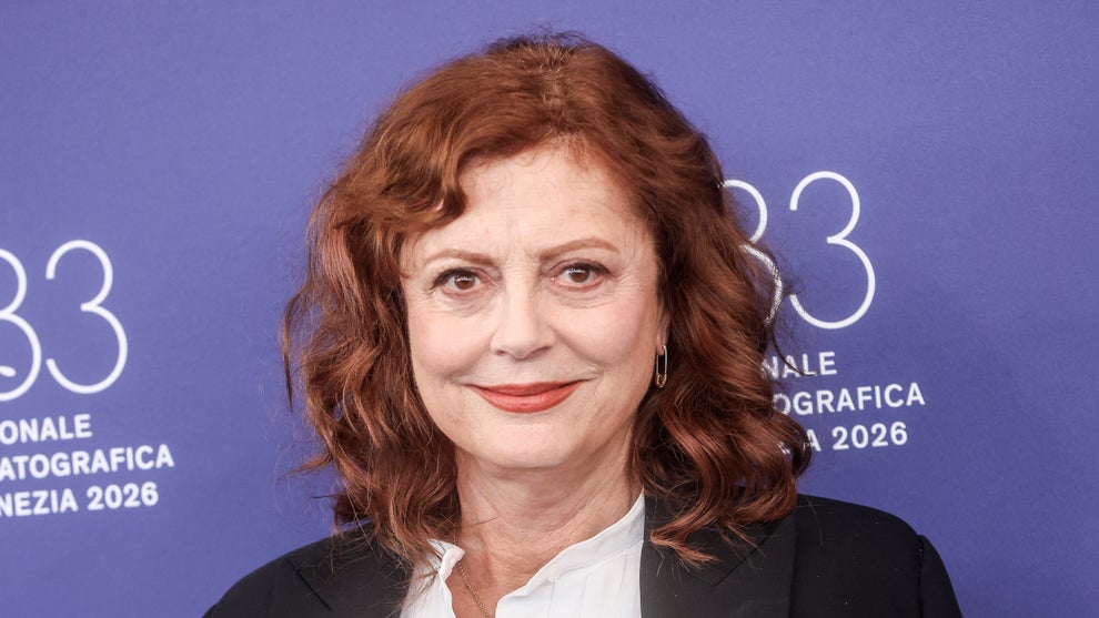 susan sarandon at the venice premiere of "the echo chamber"
