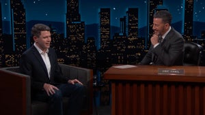 James Talarico and Jimmy Kimmel on 'Jimmy Kimmel Live!'