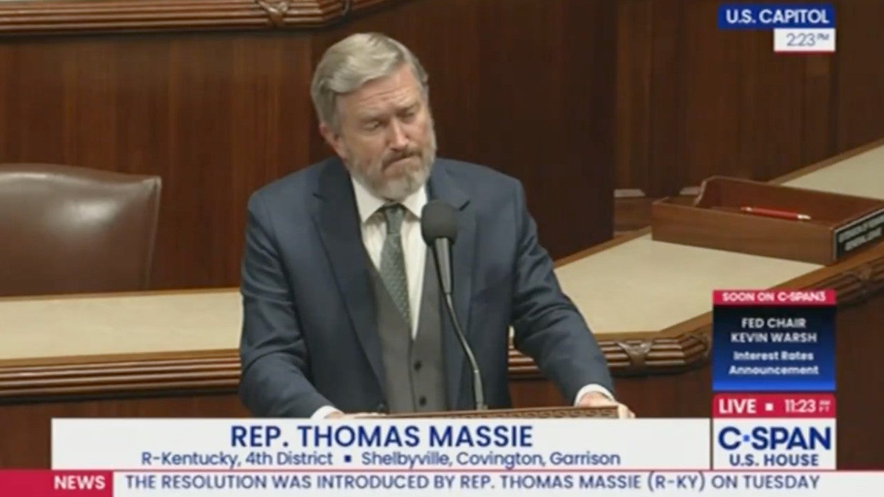 Thomas Massie (Credit: C-SPAN)